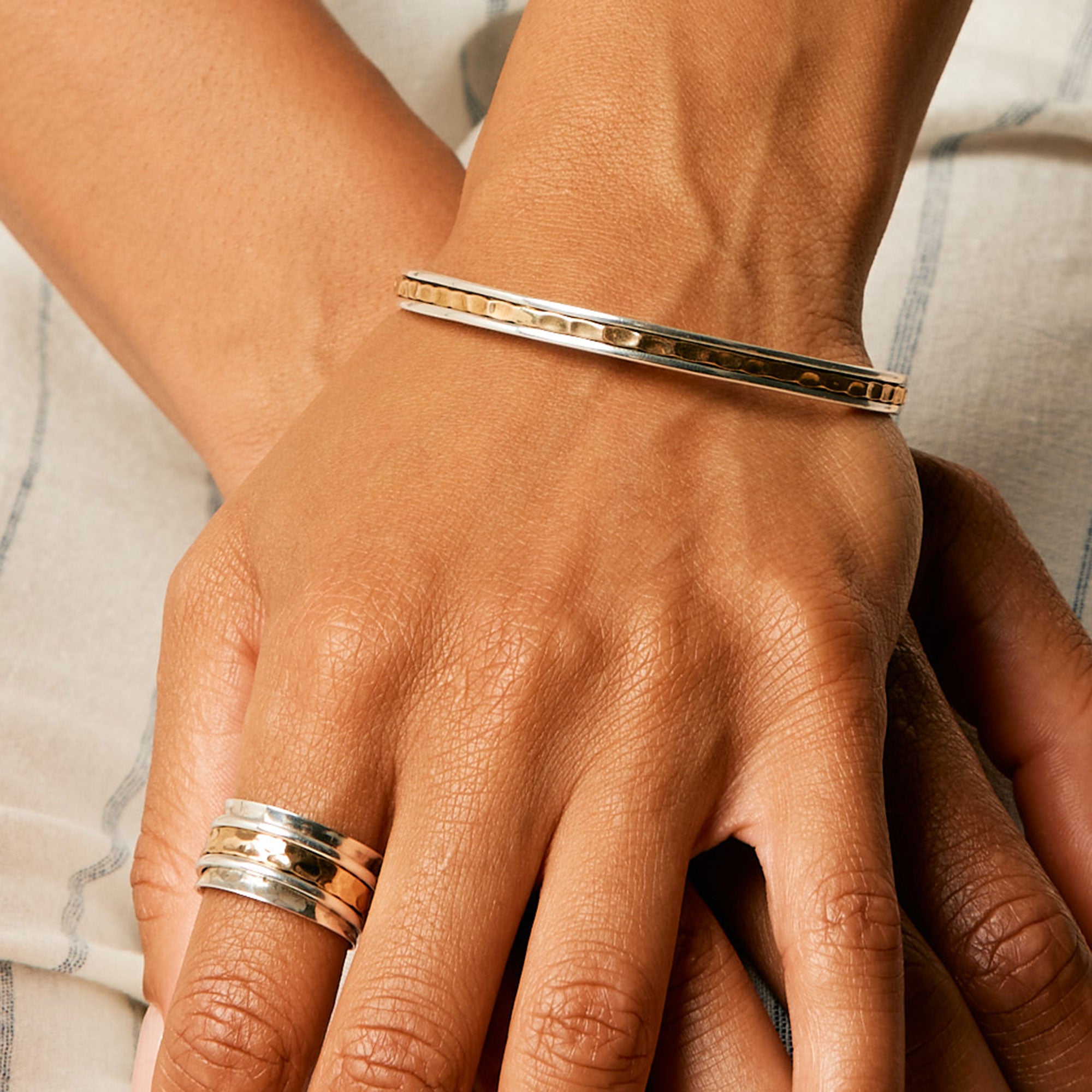 Karma Fortune Spinning Stacking Bangle