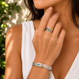 Secret Garden Turquoise Ring and Bangle