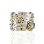 Secret Garden Silver Ring - Moonstone