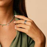 Celtic Bravery Silver Spinning Ring