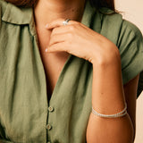 Maharani Manifest Silver Spinning Ring