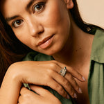 Personalised Birthstone Spinning Ring