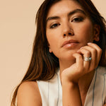 PERSONALISED BIRTHSTONE SPIN RING