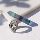 Rajalita Love Spinning Ring - Emerald