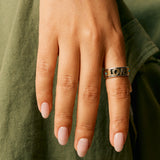 LOVE ROCKS SPINNING RING