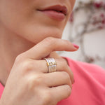 Love In A Spin Stacking Ring