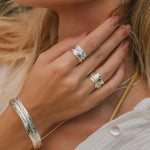 Sterling Silver Spinning Rings, Birthstone Spinning Rings, Gemstone Spinning Rings, Mixed Metal Spinning Rings, Personalised Spinning Ring, Custom Spinning Ring