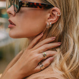 Personalised Aura Magic Spinning Ring - Mixed Metal