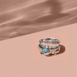 Aura Magic Turquoise Spinning Ring