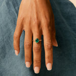 SUNDAR RING GREEN ONYX