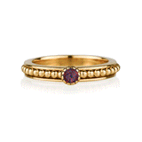 Personalised Lalita Spinning Ring - Gold
