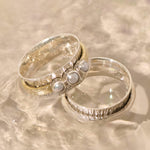 Silver Handmade Spinner Rings