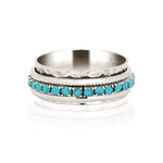 Turquoise Spinning Ring