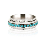 Turquoise Spinning Ring