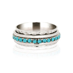 Turquoise Spinning Ring