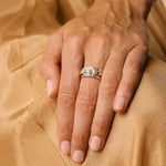 Pearl Embossed Spinning Ring