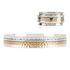 Karma Fortune Spinning Ring and Bangle Set