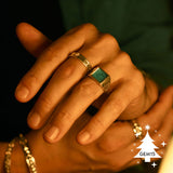 Serpentina Huggie Hoops