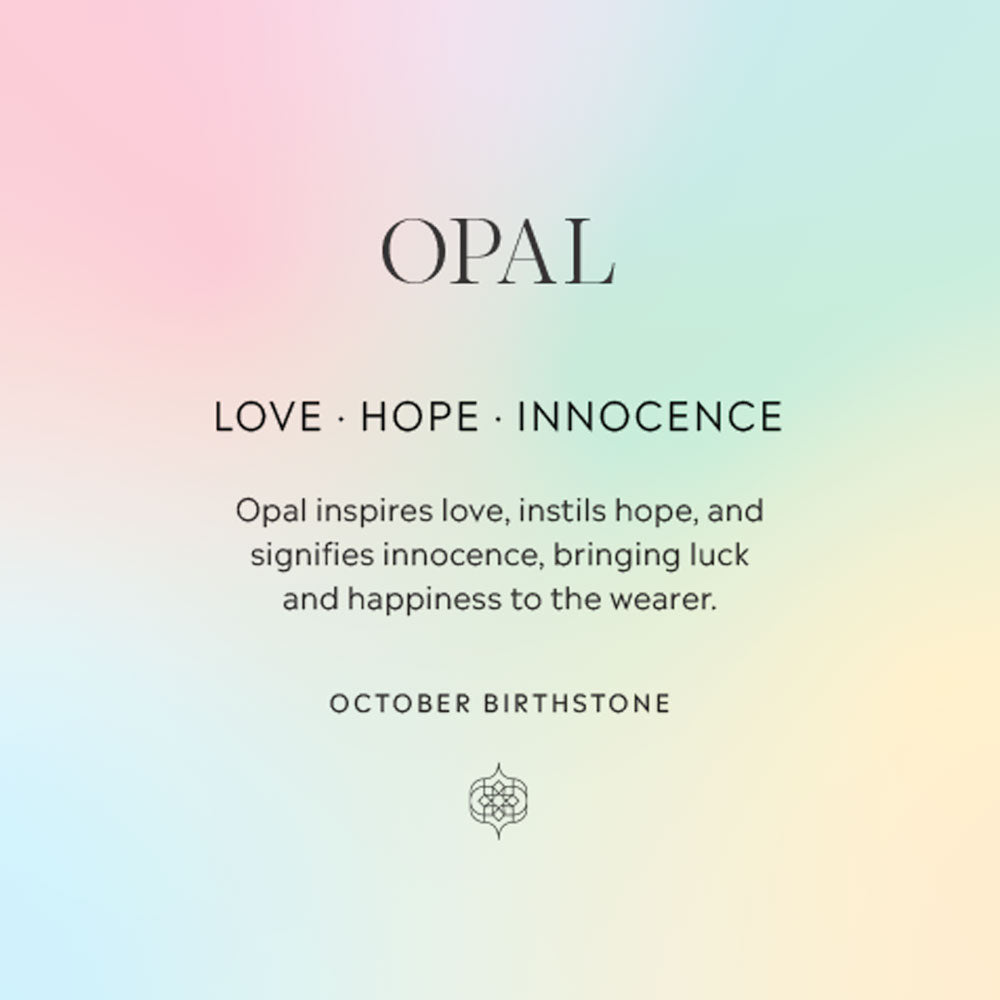 October Birthstone Gift Card Front