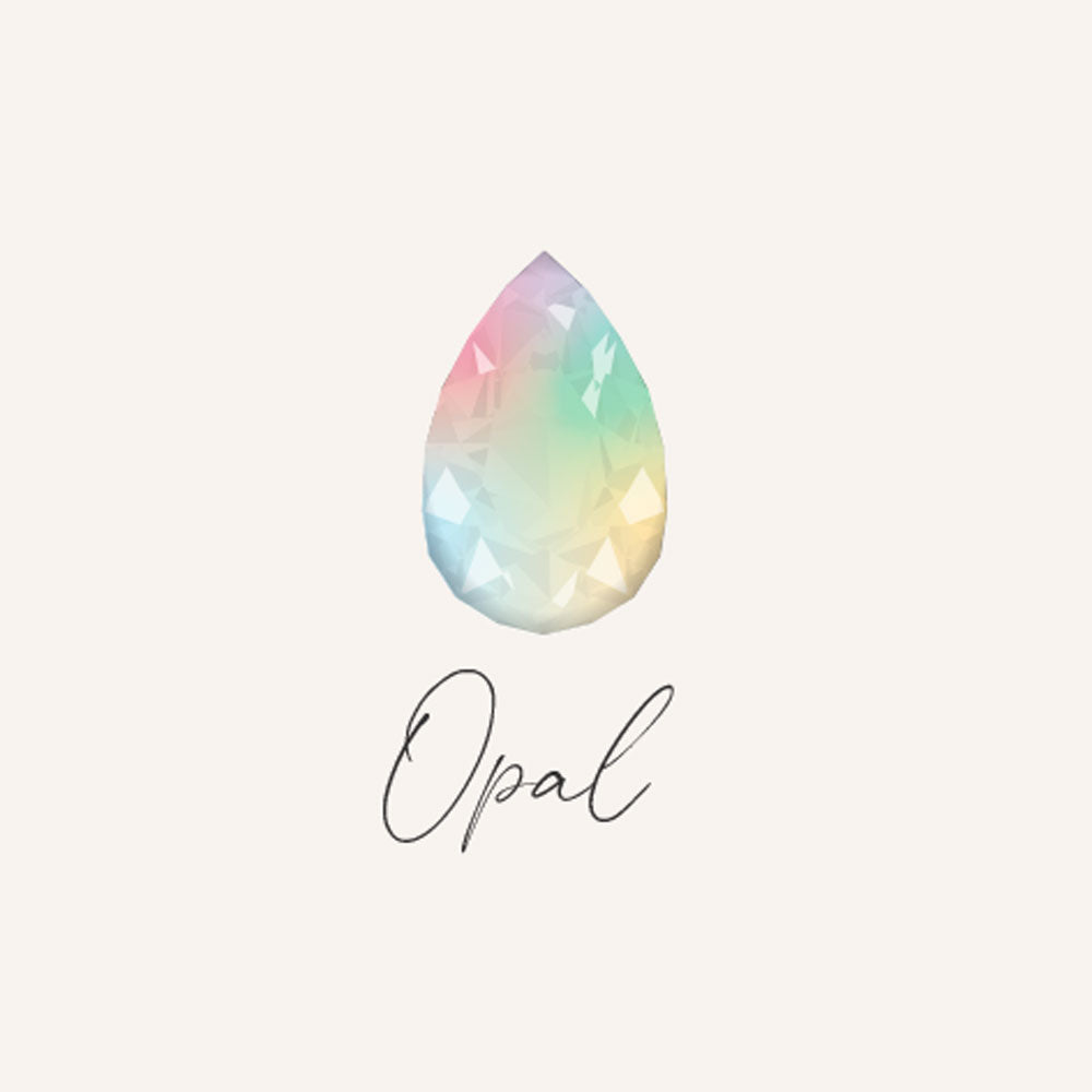 October Birthstone Gift Card Front