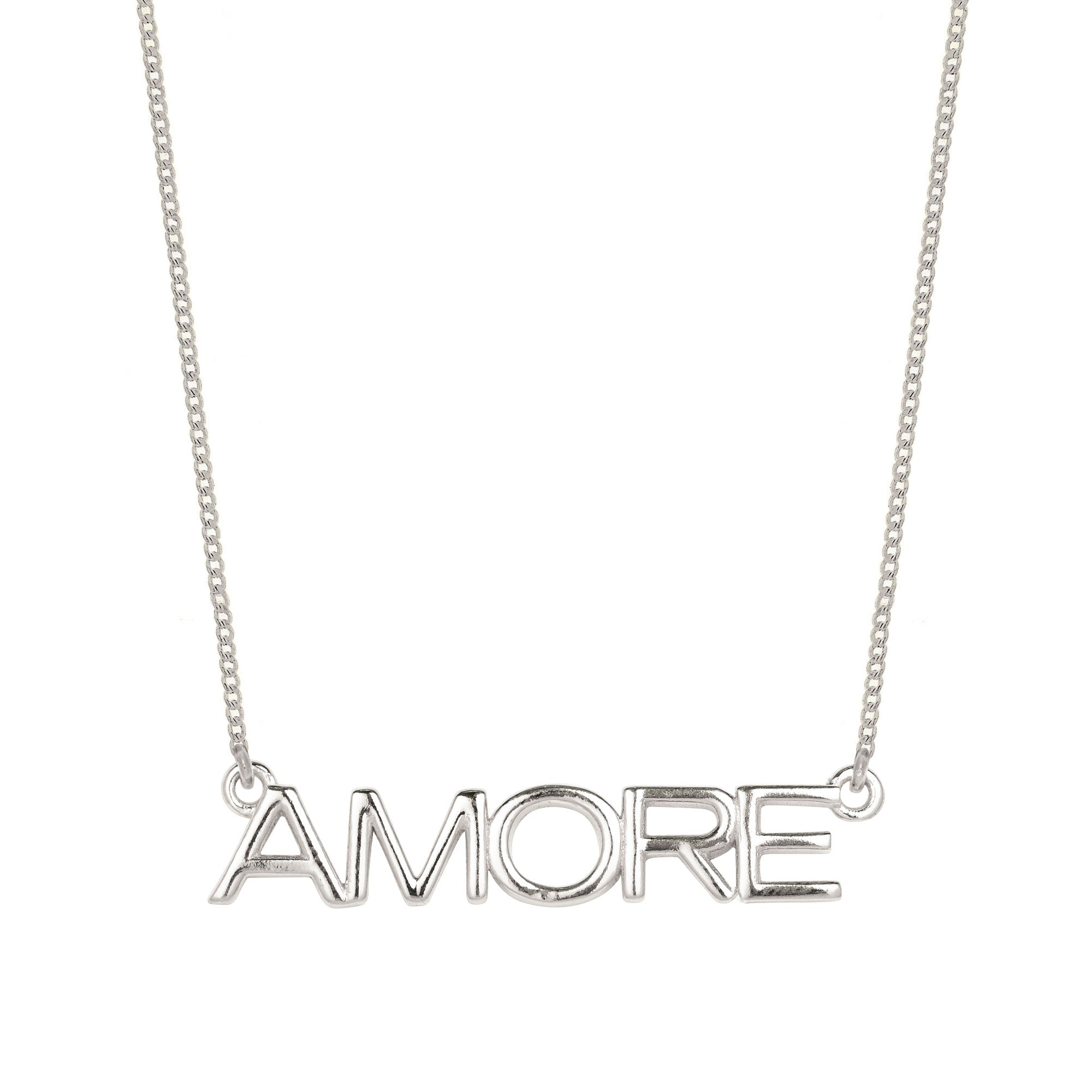 Amore Silver Necklace