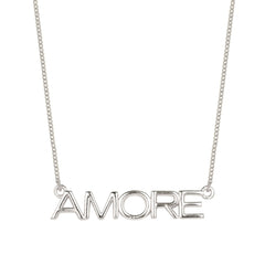 Amore Silver Necklace