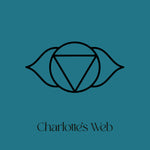 Third eye chakra symbol