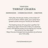 Throat Chakra Benefits Card