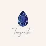 December Birthstone Tanzanite Gift Card Front