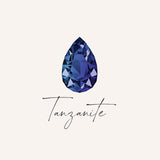 December Birthstone Tanzanite Gift Card Front
