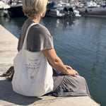 Charlotte's Web Tote Bag, Cotton Tote Bag, Cream Cotton Tote Bag, Quote Tote Bag