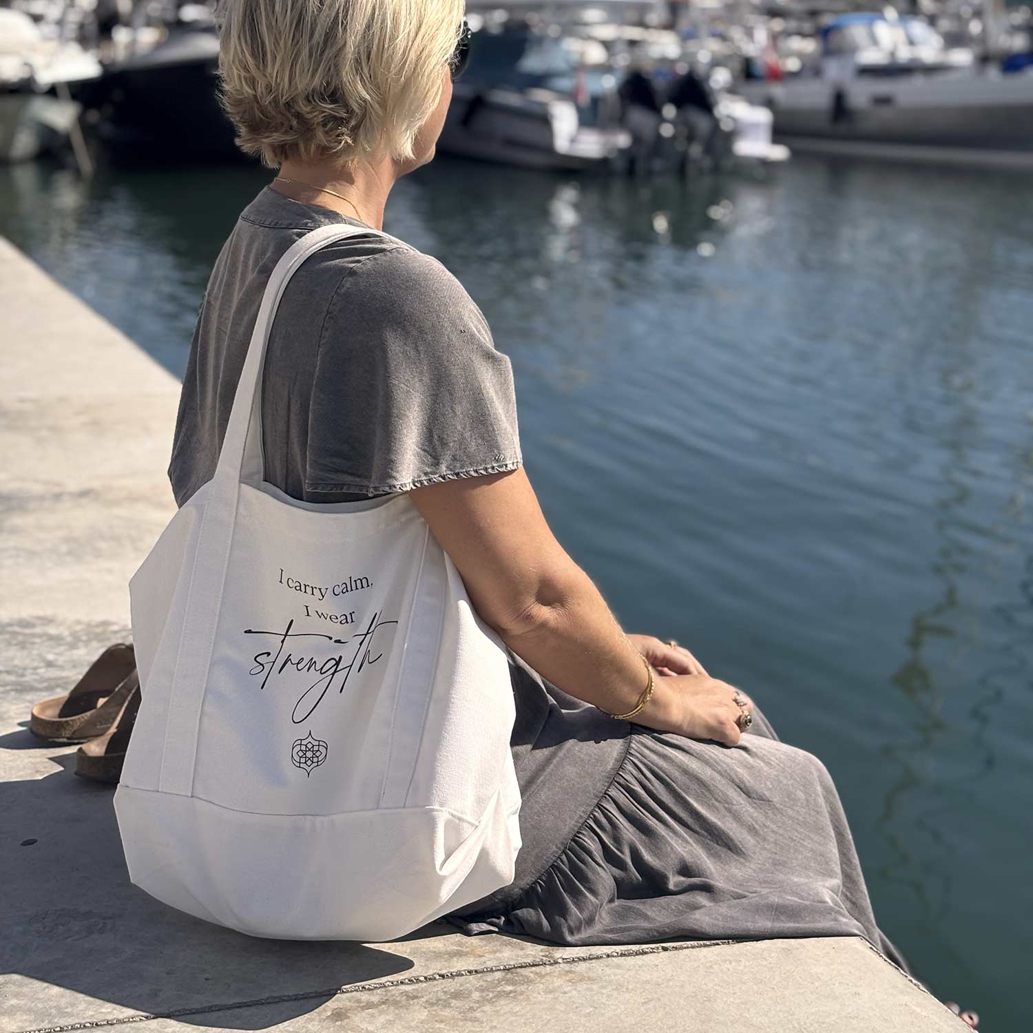 Charlotte's Web Tote Bag, Cotton Tote Bag, Cream Cotton Tote Bag, Quote Tote Bag