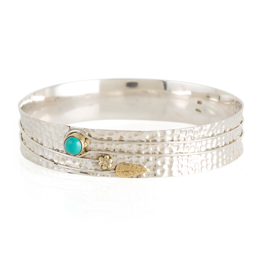 Secret Garden Bangle - Turquoise