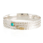 Secret Garden Bangle - Turquoise