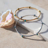 Holi Jewel Turquoise Bangles