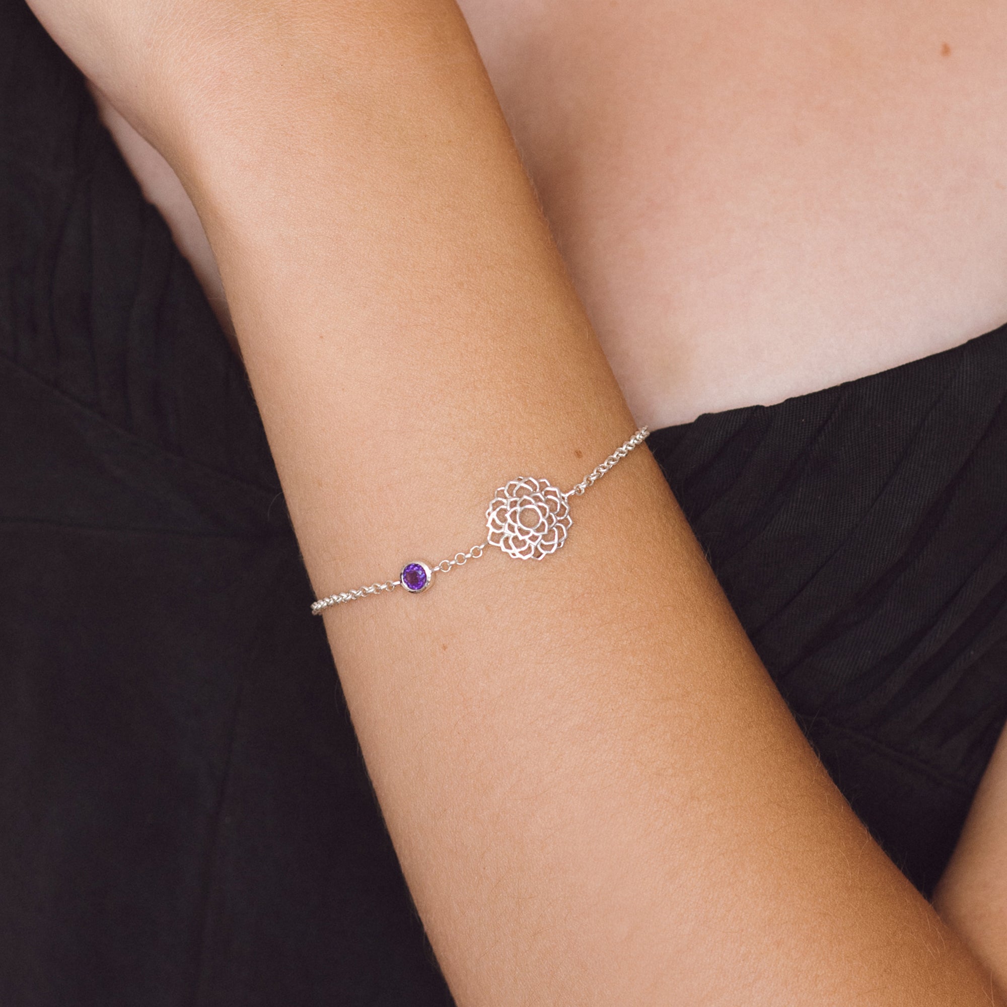 CROWN CHAKRA BRACELET