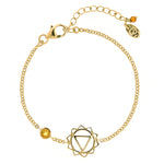 SOLAR PLEXUS CHAKRA BRACELET GOLD