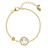 SOLAR PLEXUS CHAKRA BRACELET GOLD
