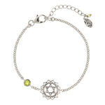 HEART CHAKRA PERIDOT BRACELET