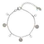 LAKSHMI BRACELET BLUE TOPAZ