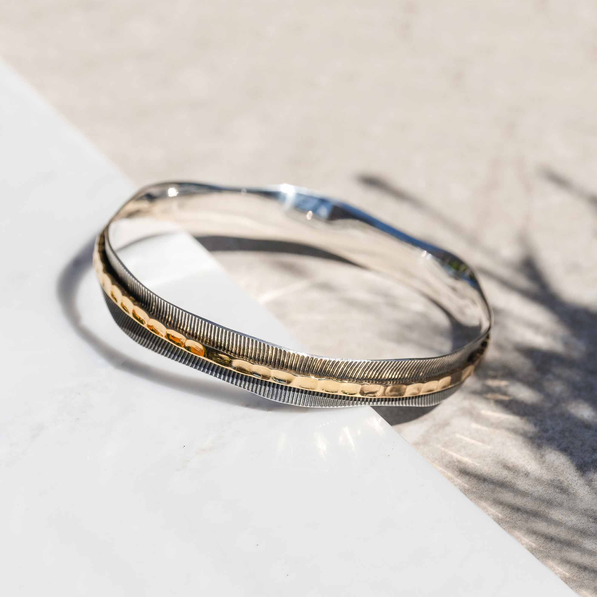 Silver Spinning Bangle