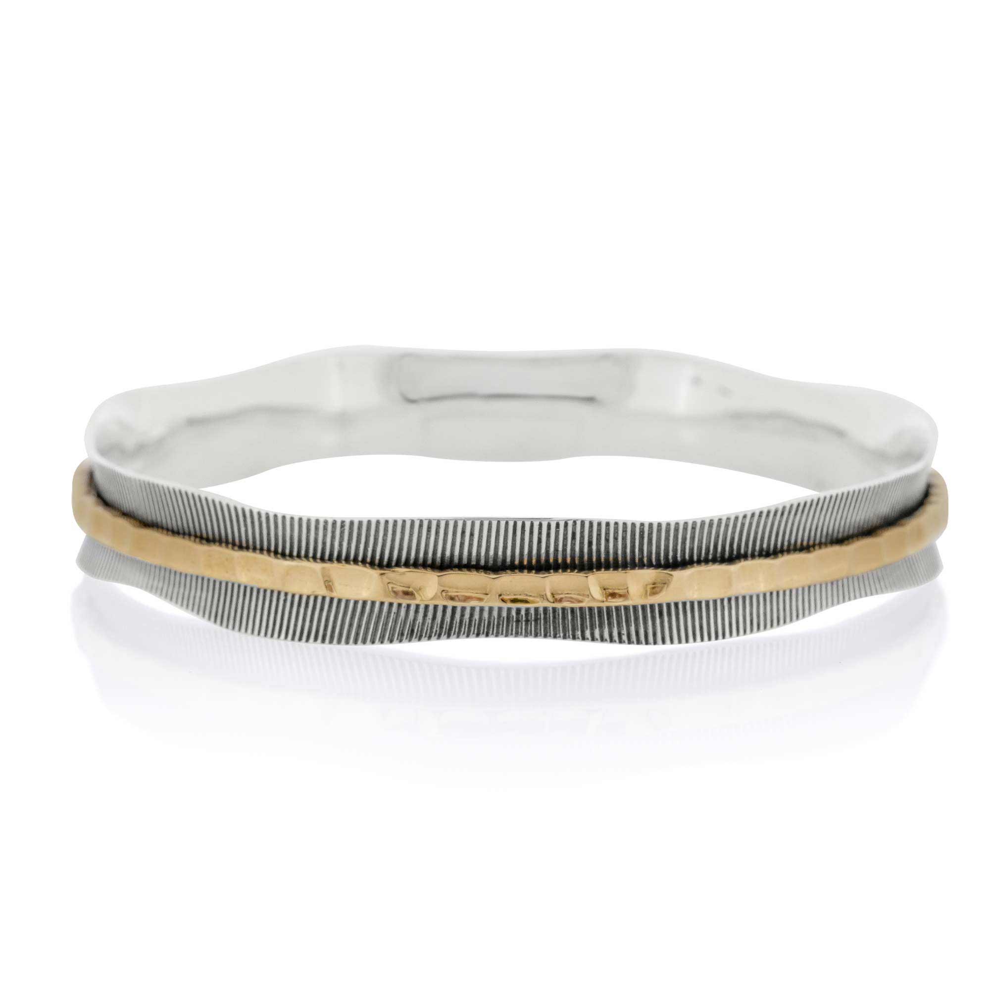 Silver Spinning Bracelet