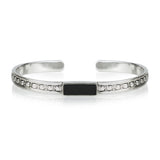 Maharani Men's Black Onyx Open Bracelet
