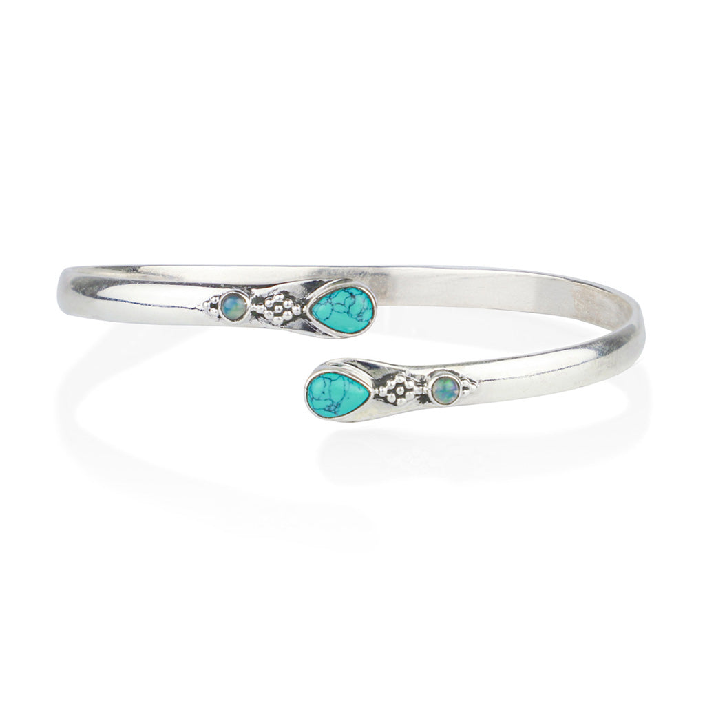 Shakti Turquoise and Opal Bangle