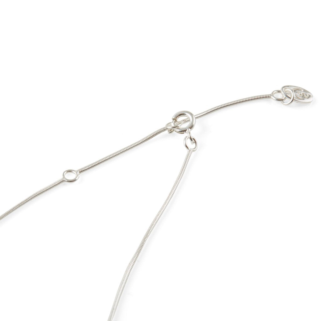 Adjustable Silver Snake Chain