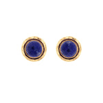 MAYA STUDS LAPIS LAZULI GOLD