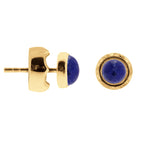 MAYA STUDS LAPIS LAZULI GOLD
