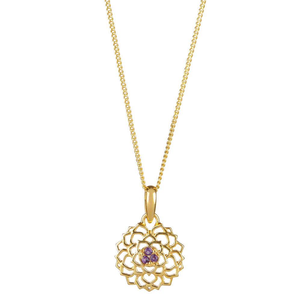 CROWN CHAKRA NECKLACE - GOLD