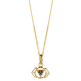 THIRD EYE CHAKRA NECKLACE GOLD