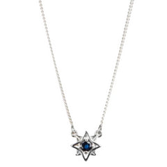 Guiding North Star Necklace - Sapphire